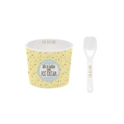 EASY LIFE Ciotola Gelato Con Cucchiaino ONFLEEK 02