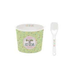 EASY LIFE Ciotola Gelato Con Cucchiaino ONFLEEK 04