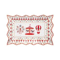 EASY LIFE Piatto Da Portata CHRISTMAS WONDERLAND