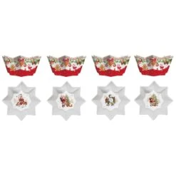 EASY LIFE Set 4 Ciotole CHRISTMAS MEMORIES