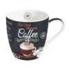 EASY LIFE Tazza IT’S COFFEE TIME BROWN
