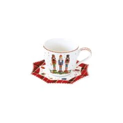 EASY LIFE Tazza Con Piattino VINTAGE NUTCRACKERS
