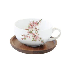 EASY LIFE Tazza Da The Con Piattino SAKURA