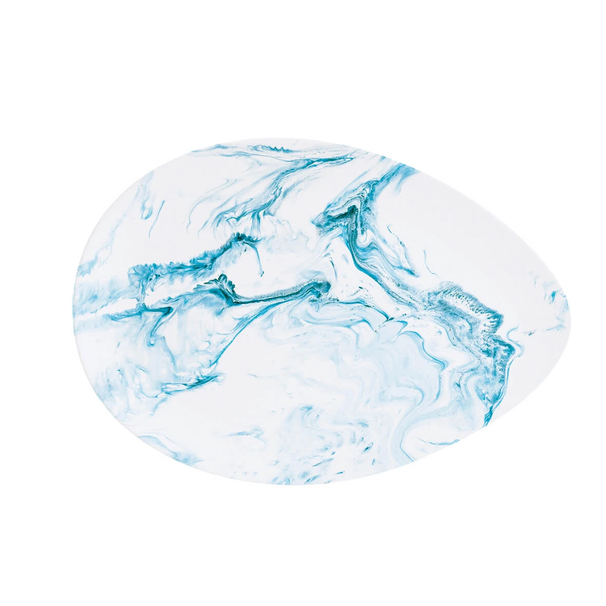 EASY LIFE Piatto Da Portata In Porcellana 24×16,5 Cm AQUA 1 EASY LIFE Piatto Da Portata In Porcellana 24×16,5 Cm AQUA