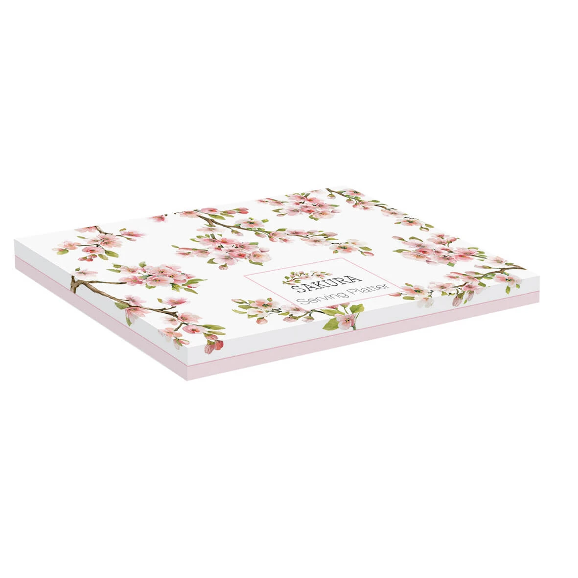 EASY LIFE Piatto Da Portata 24×16,5 Cm SAKURA 2 EASY LIFE Piatto Da Portata 24×16,5 Cm SAKURA - Image 2