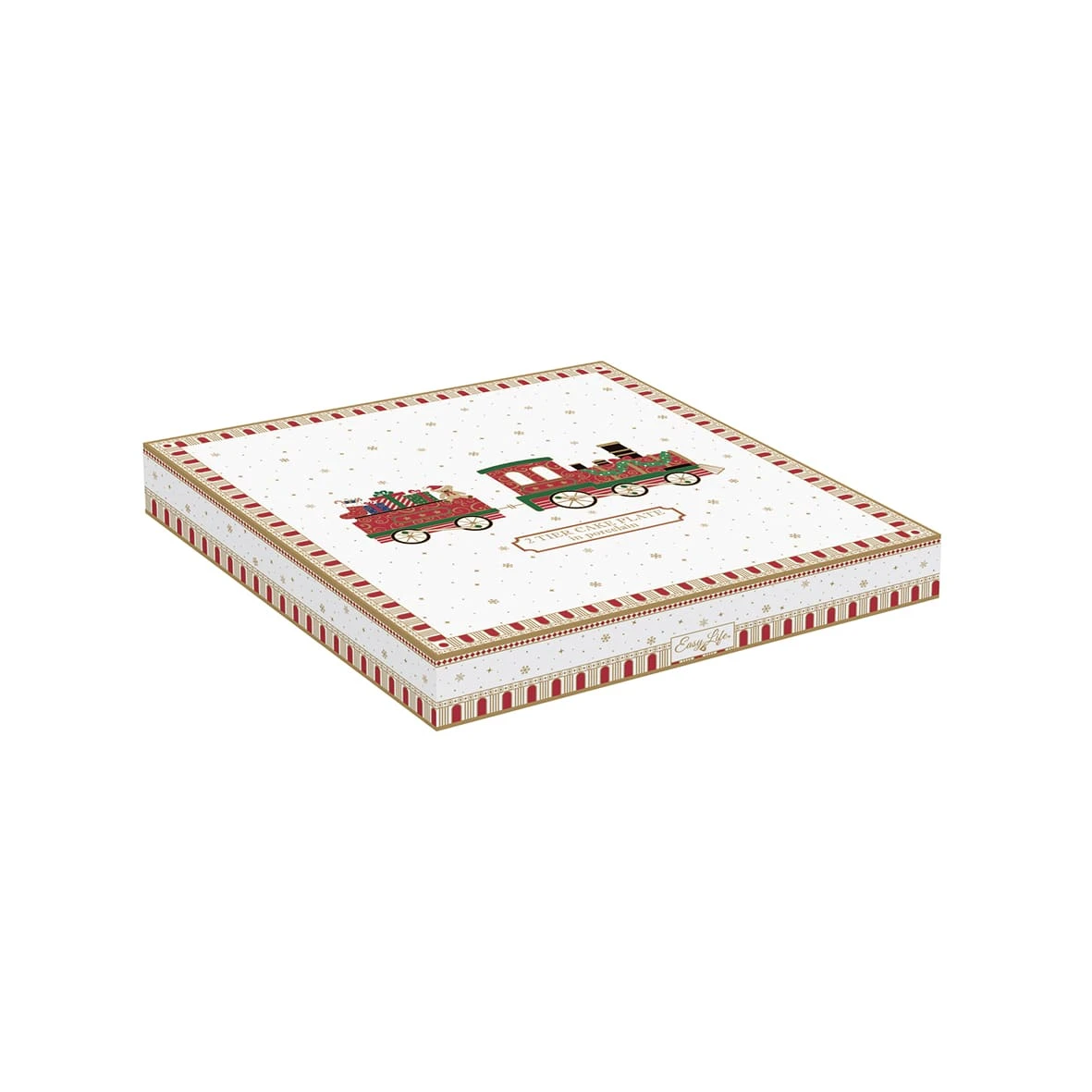 EASY LIFE Alzata Torta A 2 Piani POLAR EXPRESS 2 EASY LIFE Alzata Torta A 2 Piani POLAR EXPRESS - Image 2