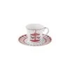 EASY LIFE Tazza Da The’ Con Piattino CHRISTMAS WONDERLAND