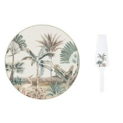 EASY LIFE Piatto Torta Con Paletta NOSTALGIC HEAVEN