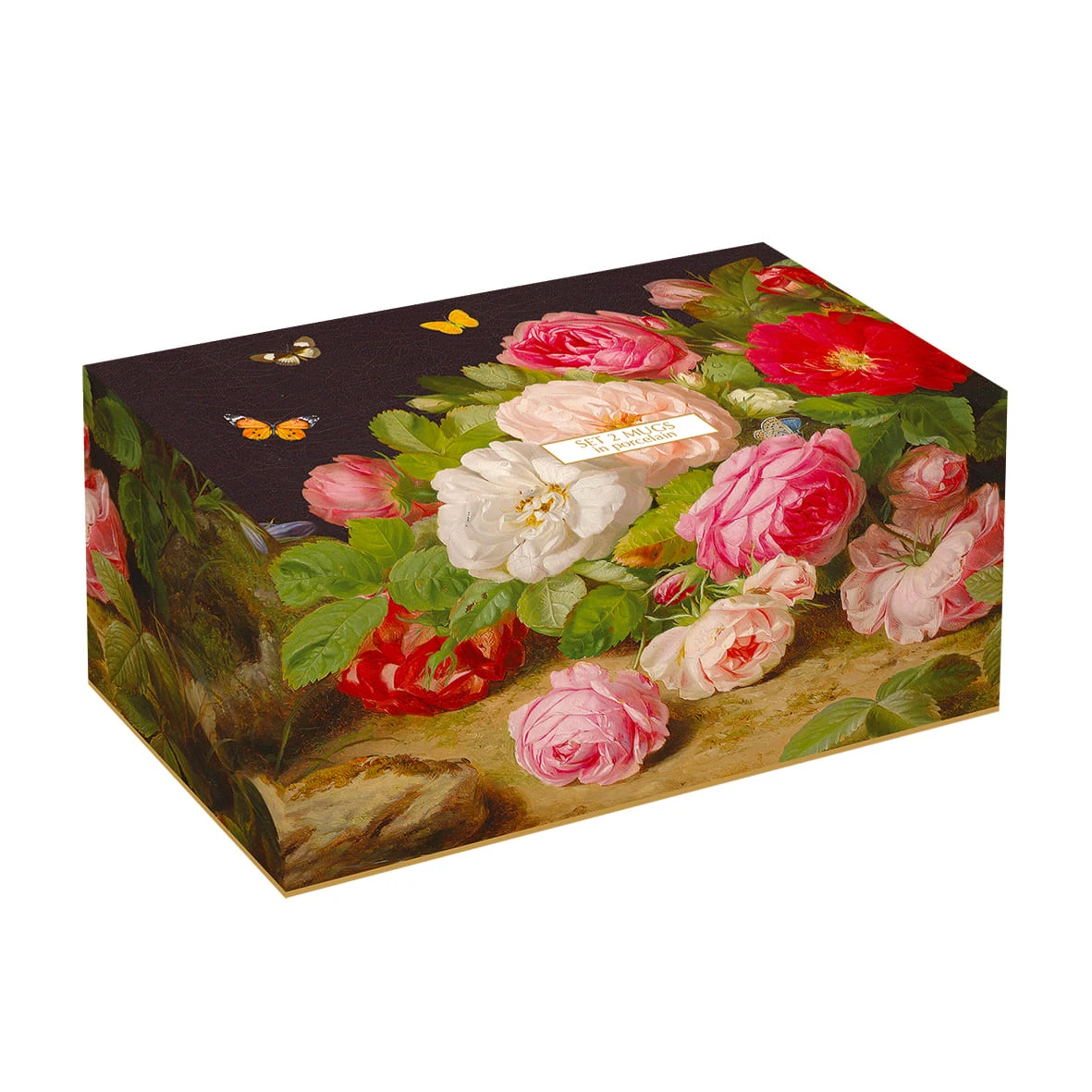 EASY LIFE Set 2 Mug VICTORIAN GARDEN 2 EASY LIFE Set 2 Mug VICTORIAN GARDEN - Image 2