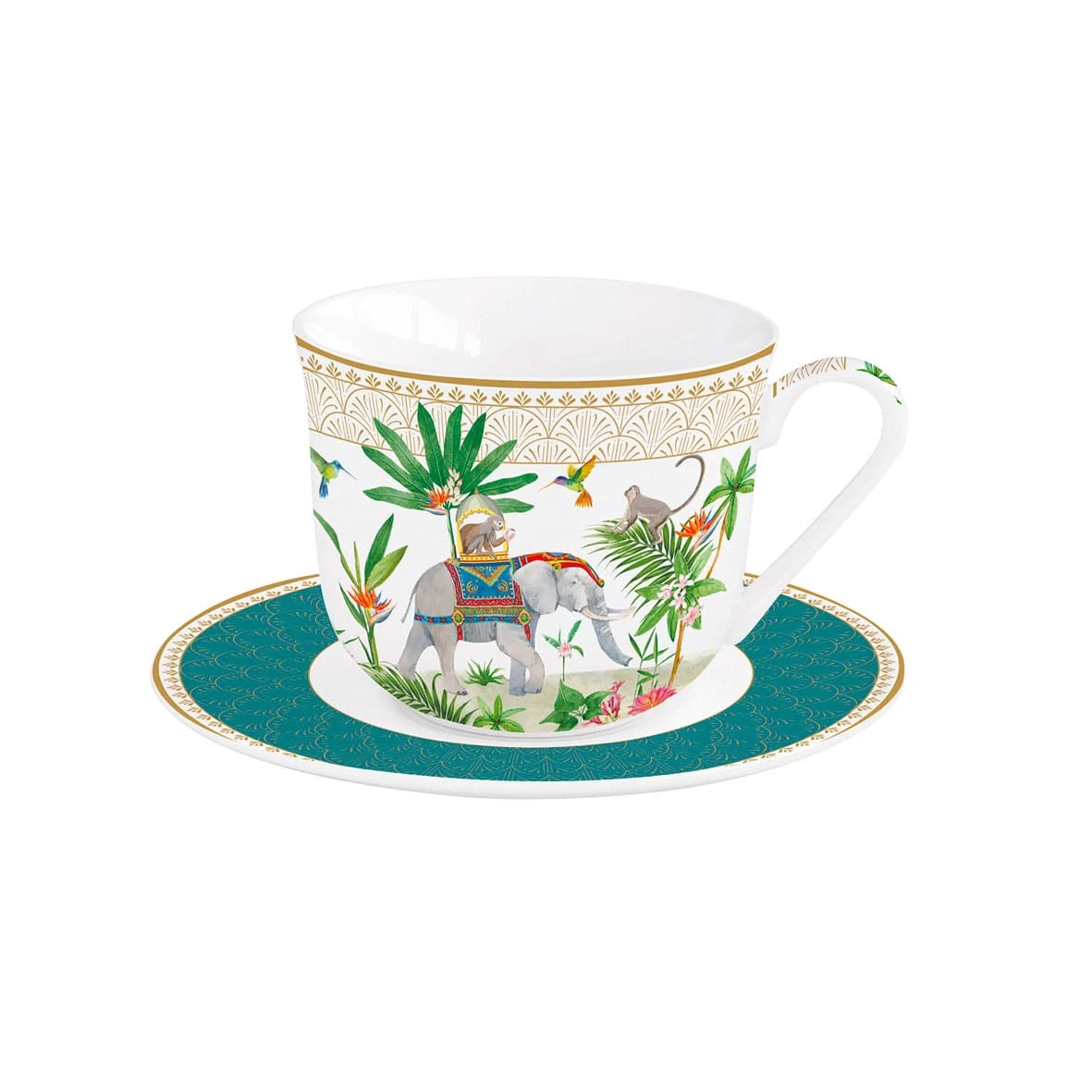 EASY LIFE Tazza Colazione Con Piattino MARAJAH 1 EASY LIFE Tazza Colazione Con Piattino MARAJAH