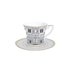 EASY LIFE Tazza Colazione Con Piatto PALAZZO