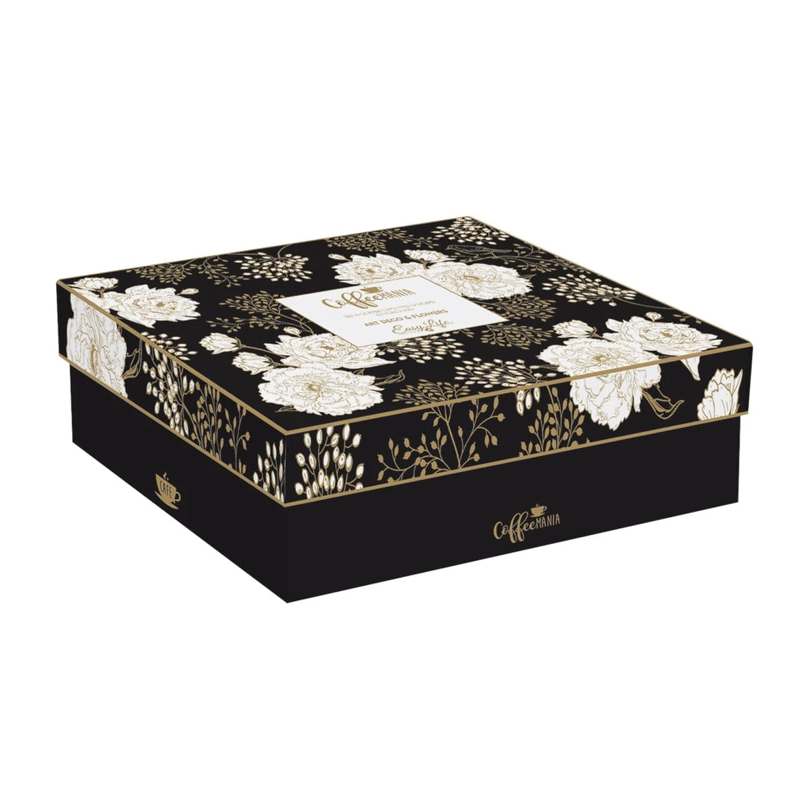 EASY LIFE Set 6 Tazzine Espresso Con Piattino ART DECO & FLOWERS 3 EASY LIFE Set 6 Tazzine Espresso Con Piattino ART DECO & FLOWERS - Image 3