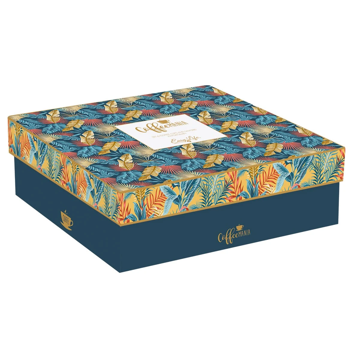 EASY LIFE Set 6 Tazzine Espresso 100 Ml Con Piattini EQUATORIAL 2 EASY LIFE Set 6 Tazzine Espresso 100 Ml Con Piattini EQUATORIAL - Image 2