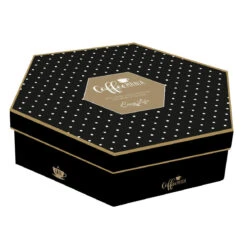 EASY LIFE Set 6 Tazzine Espresso Con Piattini In Bamboo 110ml GOOD MORNIN -Easy Life 127 CMGM BOX