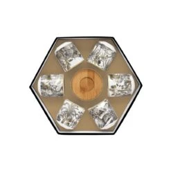 EASY LIFE Set 6 Bicchierini Caffè 110 Ml In Porcellana Con Piattini RETRO -Easy Life 127 RETR BOX OPEN