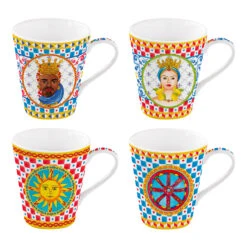 EASY LIFE Set 4 Mug SICILY