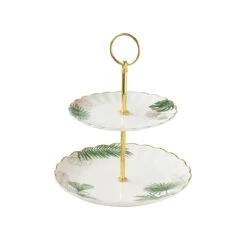 EASY LIFE Alzata Torta A 2 Piani Ø 16/21 Cm EXOTIQUE