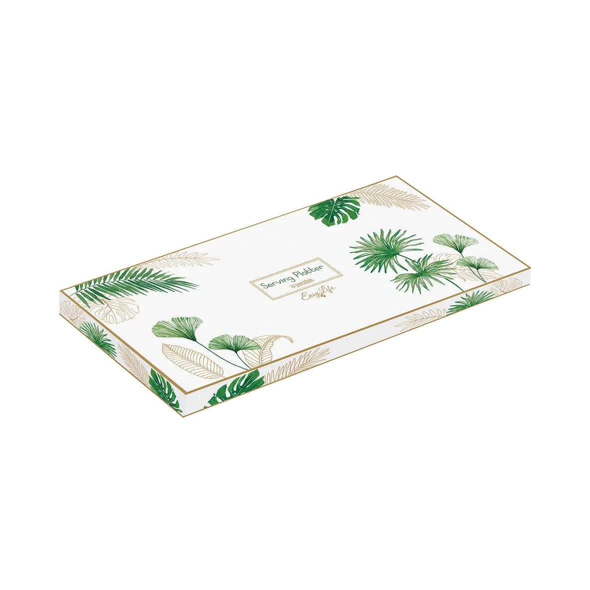 EASY LIFE Piatto Da Portata Rettangolare 36×16 Cm EXOTIQUE 2 EASY LIFE Piatto Da Portata Rettangolare 36×16 Cm EXOTIQUE - Image 2