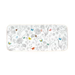 EASY LIFE Piatto Da Portata Rettangolare FLEURS ET PAPILLONS