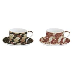 EASY LIFE Set 2 Tazze Con Piattino KIMONO