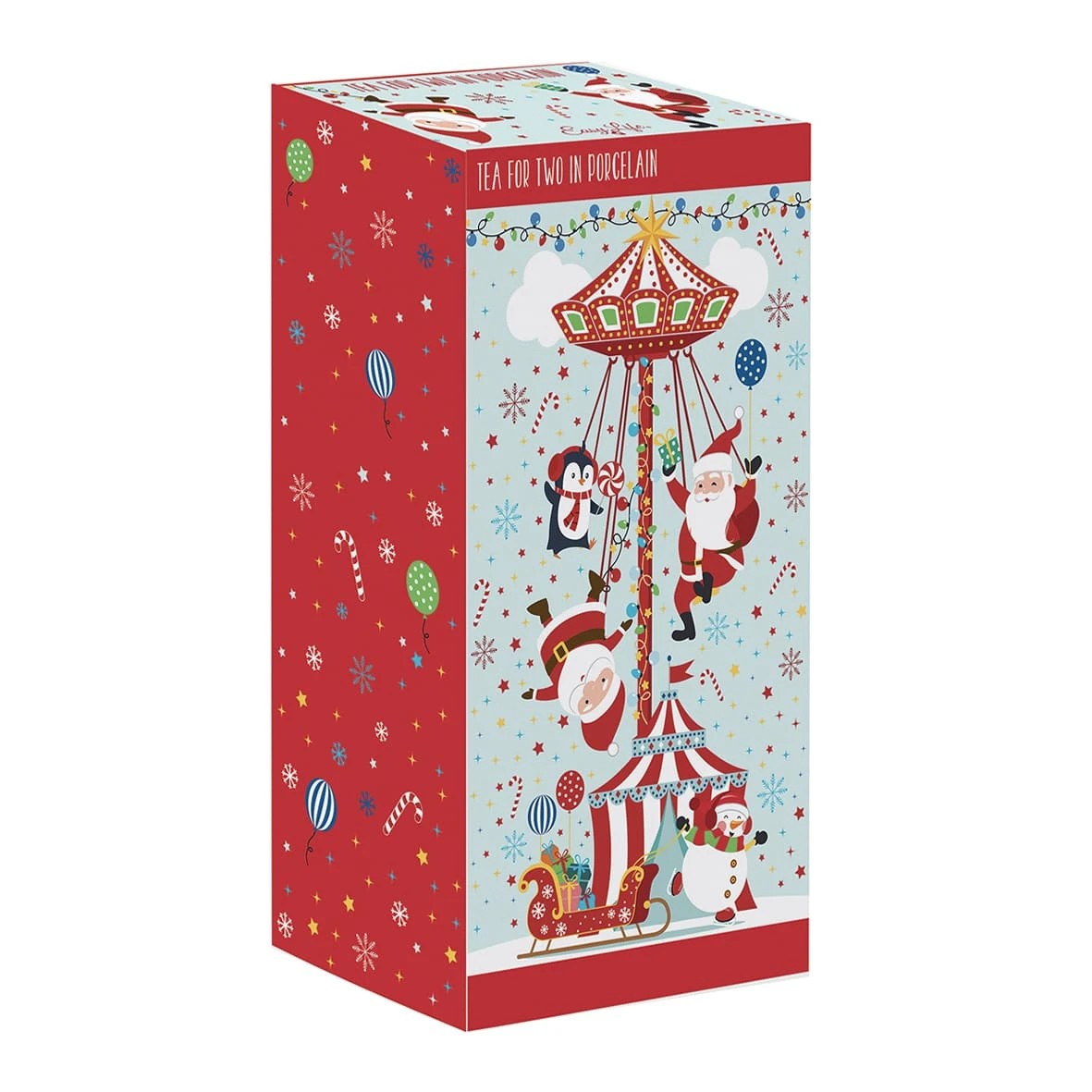 EASY LIFE Teiera Con 2 Tazze CHRISTMAS FRIENDS 2 EASY LIFE Teiera Con 2 Tazze CHRISTMAS FRIENDS - Image 2