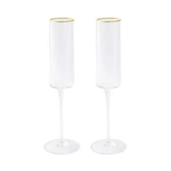 EASY LIFE Set 2 Flute Con Filo Oro FESTIVE