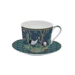 EASY LIFE Tazza Colazione Con Piatto 400 Ml In Porc. In Color Box MANDALAY