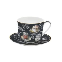 EASY LIFE Tazza Colazione Con Piattino BARISTA