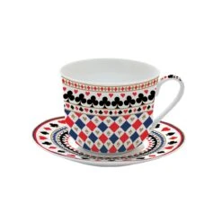 EASY LIFE Tazza Colazione Con Piatto 400 Ml CASINO ROYALE