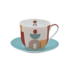 EASY LIFE Tazza Colazione Con Piatto 400 Ml ILLUSION