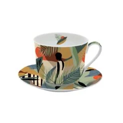 EASY LIFE Tazza Colazione Con Piatto KILIMANJARO