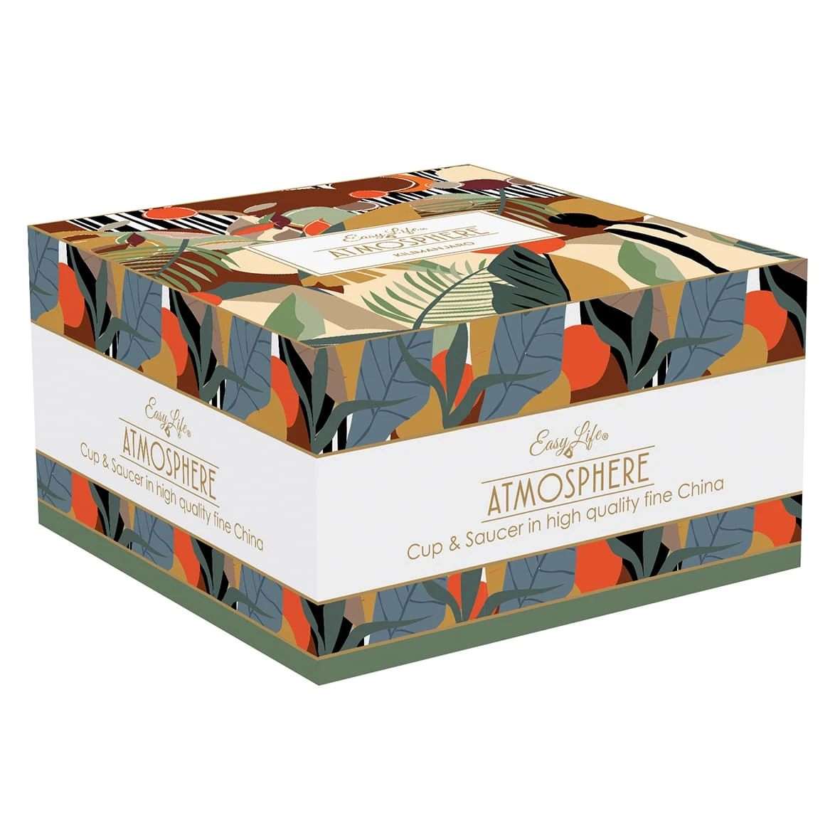 EASY LIFE Tazza Colazione Con Piatto KILIMANJARO 2 EASY LIFE Tazza Colazione Con Piatto KILIMANJARO - Image 2