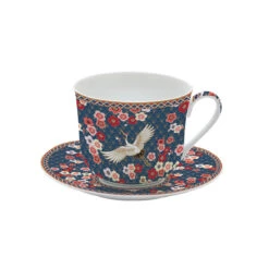 EASY LIFE Tazza Colazione Con Piatto 400 Ml In Porcellana OKINAWA