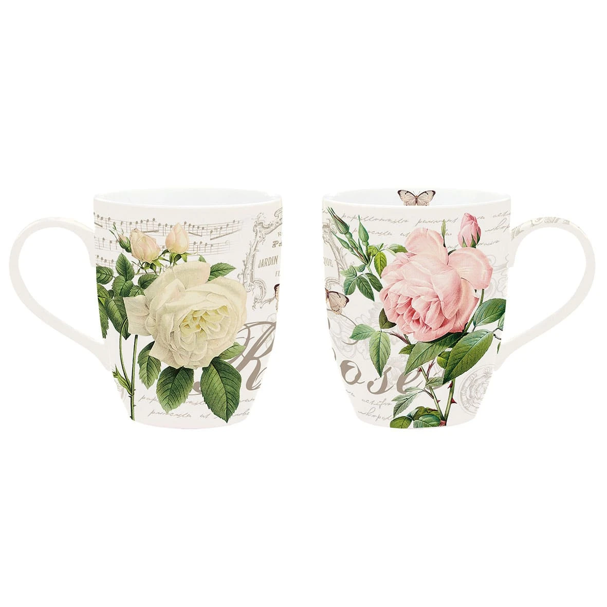 EASY LIFE Set 2 Tazze JARDIN BOTANIQUE 1 EASY LIFE Set 2 Tazze JARDIN BOTANIQUE