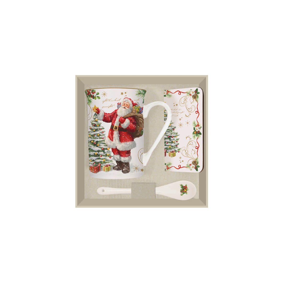 EASY LIFE Set Tazza Con Cucchiaino E Sottobicchiere MAGIC CHRISTMAS 2 EASY LIFE Set Tazza Con Cucchiaino E Sottobicchiere MAGIC CHRISTMAS - Image 2