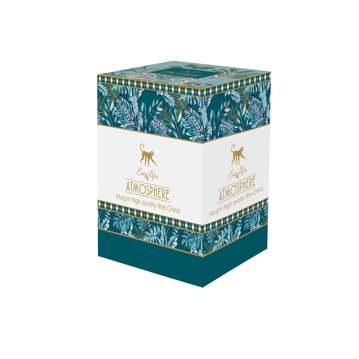 EASY LIFE Mug 600 Ml In Porcellana JUNGLE 2 EASY LIFE Mug 600 Ml In Porcellana JUNGLE - Image 2