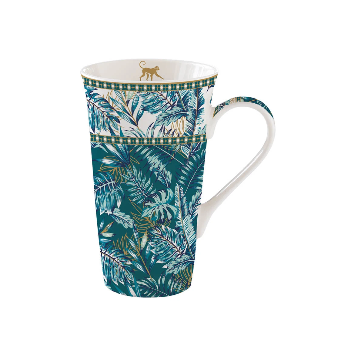 EASY LIFE Mug 600 Ml In Porcellana JUNGLE 1 EASY LIFE Mug 600 Ml In Porcellana JUNGLE