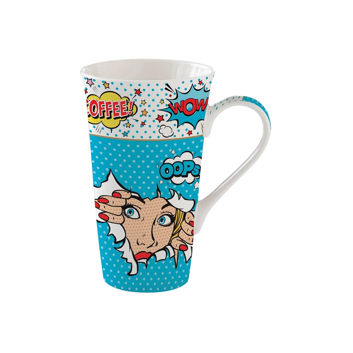 EASY LIFE Mug 600 Ml POP ART 1 EASY LIFE Mug 600 Ml POP ART