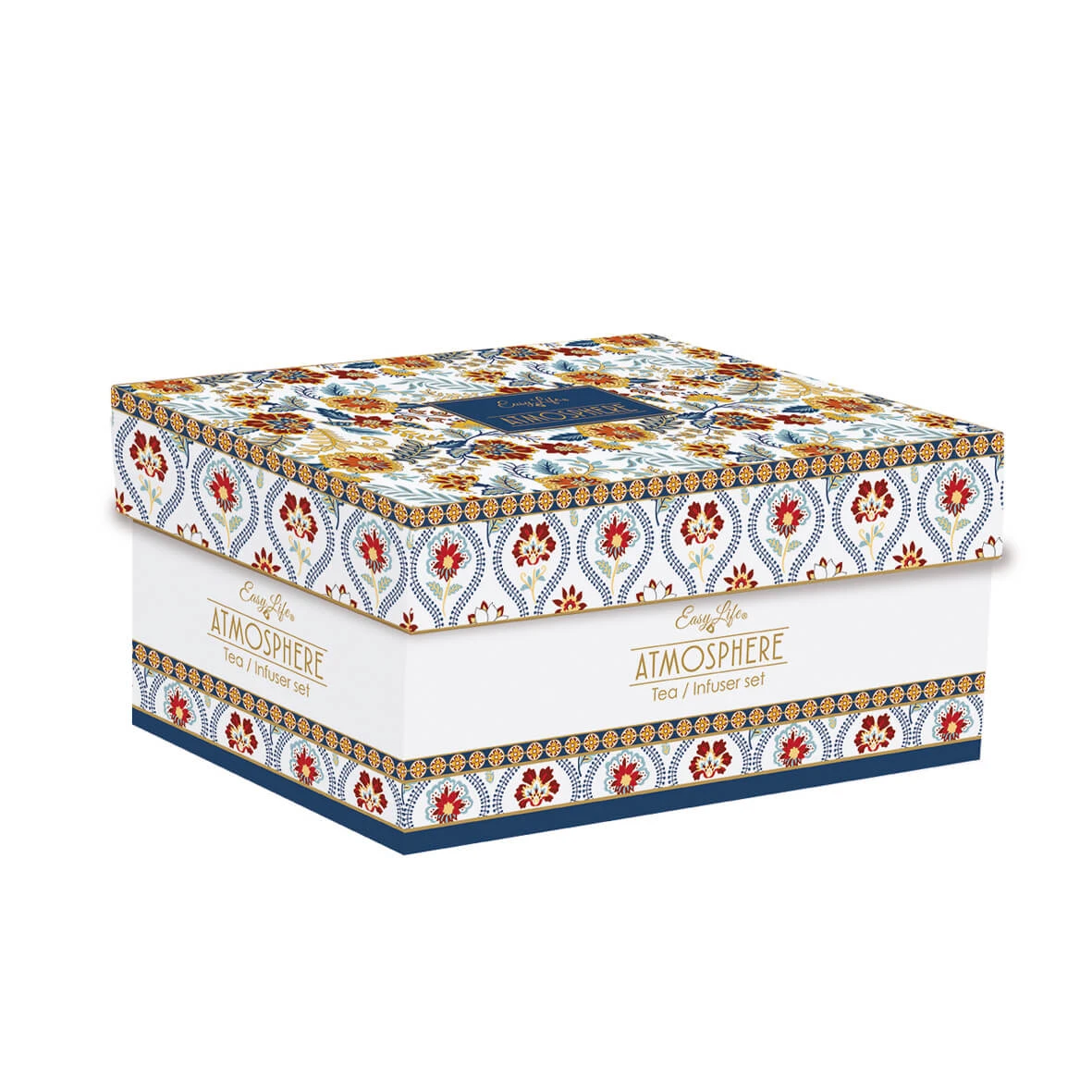 EASY LIFE Teiera Da 600 Ml Con 2 Bicchierini In Porcellana PAISLEY 2 EASY LIFE Teiera Da 600 Ml Con 2 Bicchierini In Porcellana PAISLEY - Image 2