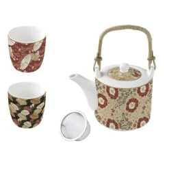 EASY LIFE Teiera Con Infusiera E 2 Bicchierini KIMONO