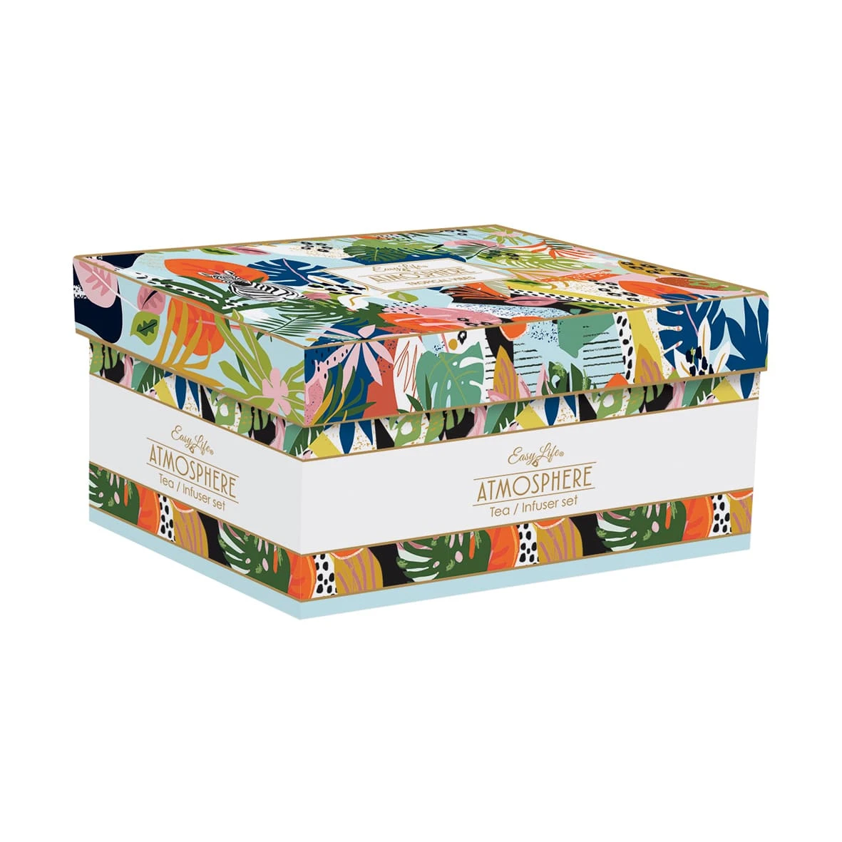 EASY LIFE Teiera 600 Ml Con 2 Bicchierini TROPICAL VIBES 3 EASY LIFE Teiera 600 Ml Con 2 Bicchierini TROPICAL VIBES - Image 3