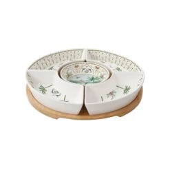 EASY LIFE Set Aperitivo Con 5 Ciotoline E Vassoio PARADIS SAUVAGE