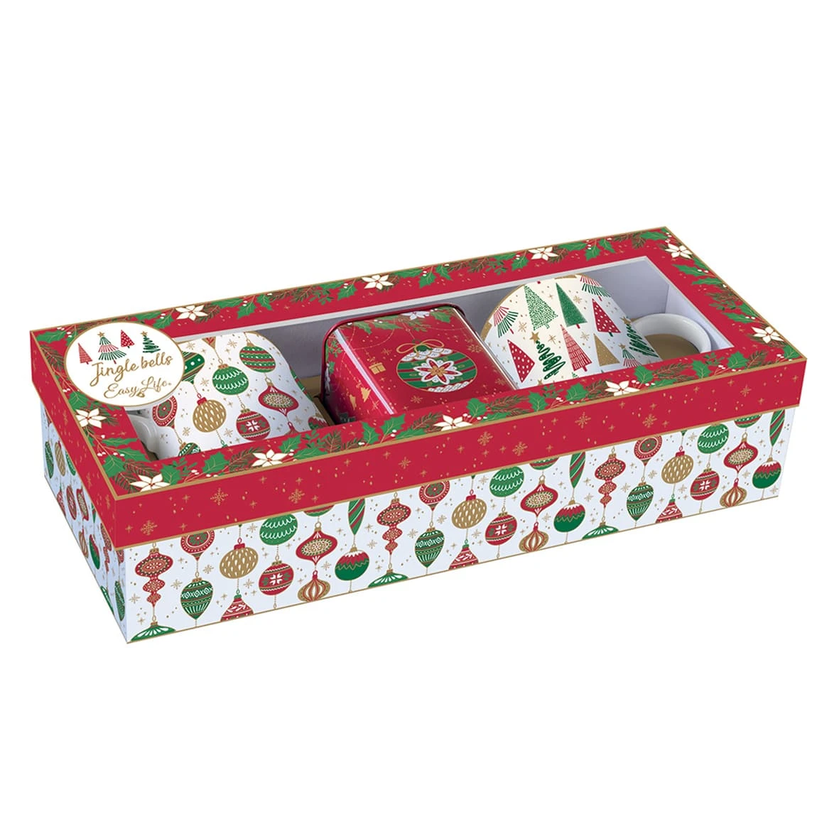 EASY LIFE Set 2 Tazze JINGLE BELLS 2 EASY LIFE Set 2 Tazze JINGLE BELLS - Image 2