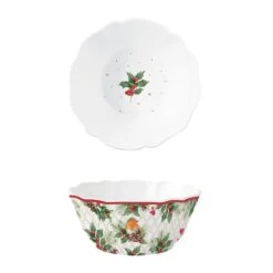 EASY LIFE Ciotola Ø 23 Cm CHRISTMAS BERRIES