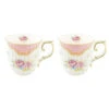 EASY LIFE Set 2 Mug In Porcellana 325 Ml In Scatola PINK