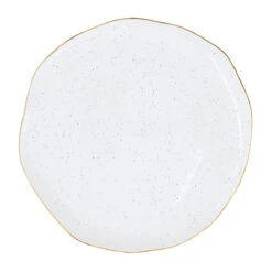 EASY LIFE Piatto Piano In Porcellana Ø26 Cm. WHITE