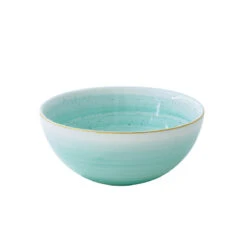 EASY LIFE Set 6 Ciotole In Porcellana Ø12 Cm. GREEN