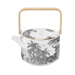 EASY LIFE Teiera In Porcellana 800 Ml RAIN FOREST
