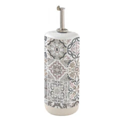 EASY LIFE Bottiglia Olio In Porcellana 500 Ml GREY