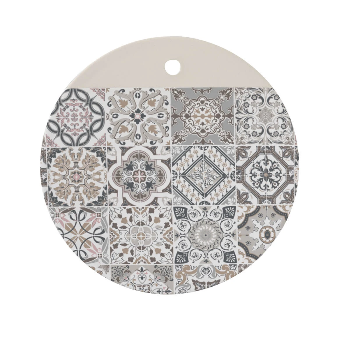 EASY LIFE Tagliere In Porcellana Ø22 Cm GREY 1 EASY LIFE Tagliere In Porcellana Ø22 Cm GREY